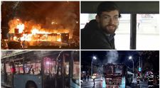 Prima reacție a șoferului de la volanul autobuzului care a luat foc în București. Bărbatul a salvat viețile a 7 călători: „Mie îmi era de călători, nu de mine”