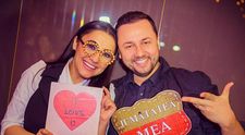 Andra, imagini de vis din vacanta. S-a fotografiat alaturi de Catalin Maruta si a publicat imaginea pe internet