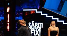 Săriți de pe fix, 23 noiembrie 2023. Emily Burghelea și Adrian Nartea, la „O gustare”. Cei doi și-au testat abilitățile. Cine a reușit să mănânce cei mai mulți biscuiți