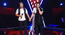 VIDEO Oana și Răzvan Ailoae, un duet de senzație la Vocea României: „Ne bucurăm că suntem aici”