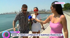 TJ Miles, surpriză de proporții pentru Francisca, cu ocazia aniversării unui an de relație