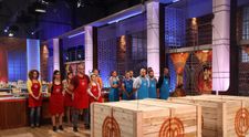Concurentii MasterChef au gatit aseara pentru 200 de copii