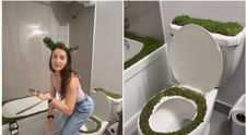 A plantat semințe de chia în toată baia ca să își facă “propriul spa” acasă. Internauții oripilați, după ce au văzut verdeața crescută pe WC, în cadă și pe chiuvetă
