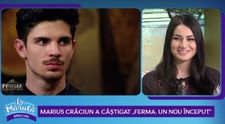 VIDEO Marius Craciun împreună cu Diana Belbiță, dezvăluiri din finala show-ului Ferma. Un nou inceput!