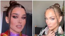Theo Rose, look inspirat de Jennifer Lopez la filmările de la Vocea României. Cum arată vedeta