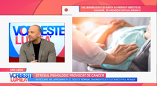 VIDEO Stresul psihologic provocat de cancer