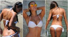Ea este vedeta cu cel mai bombat posterior. Cum arata cea mai sexy italianca intr-o pereche de bikini brazilieni