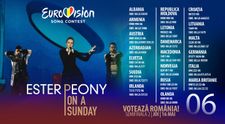 Ester Peony concurează în această seară, pentru România, în semifinala Eurovision