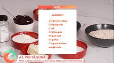 Desertul simplu care arată spectaculos. Brioșe pufoase cu brânză cottage și inimă de cireșe! Cât de simplu le pregătești