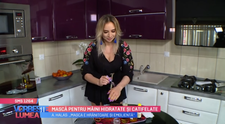 VIDEO Adina Halas ne aduce o mască pentru mâini hidratate și catifelate
