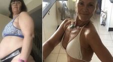 A slabit 30 de kilograme in doua luni, cu o dieta de detoxifiere. Cum arata bunicuta acum
