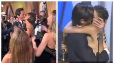 Halle Berry, sărut pasional cu Adrien Brody la Oscaruri. În 2003, Brody a sărutat-o pe scenă fără avertisment, iar aceasta și-a șters buzele imediat