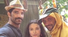Firicel, Celentano si Gianina s-au fotografiat in pauza de la filmari. Vestea pe care le-au dat-o fanilor