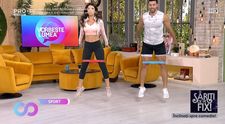 Lili Sandu, frumoasă și sexy chiar și la antrenamentul care te scapă de celulită