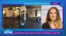 Campioana mondială la fitness și culturism, Anca Bucur mai are două luni până la naștere