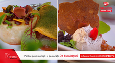 ARENA BUCĂTARILOR: Cremă din creier de vită cu chutney de sfeclă roșie și chutney de gutui