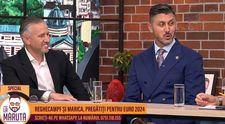 Laurențiu Reghecampf și Ciprian Marica, La Măruță, înainte de EURO 2024