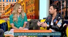 Amintiri din tinerețe și surprize pentru Domnu' Dan! Ce i-a pregătit Cătălin Măruță