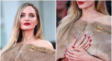 Angelina Jolie, așa cum nu ne-o puteam închipui în urmă cu 15 ani: o blondă răvășitoare pe covorul roșu