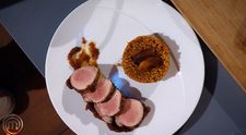 Masterchef 2024, 23 septembrie.  Cosmin Răducu -  Orez irakian cu șofran, morcov și mușchiuleț de porc