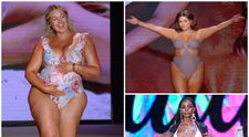 Corpurile “normale”, aclamate pe podium la Miami. Femei voluptoase, însărcinate si pensionare au defilat la Săptămâna costumelor de baie