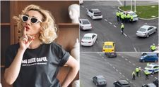 Primele imagini cu Ana Morodan, înconjurată de o armată de polițiști: “Jandarmii unde sunt? Armata? Doar poliția?