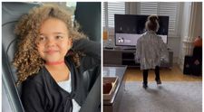 Dansul unei fetițe de 5 ani, care descoperă muzica lui Michael Jackson, a devenit viral: „E adorabilă!”