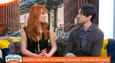 VIDEO Olimpia Melinte vs Anghel Damian: Concurs de mimă