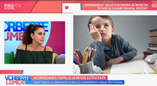 VIDEO Dr. Zaharia Cristina vorbește despre acomodarea copilului în colectivitate