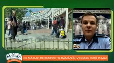 Ce măsuri de restricție rămân în vigoare după 15 mai. Comisarul Georgian Drăgan vine cu explicații