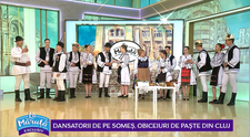 VIDEO Dansatorii de pe Someș, obiceiuri de Paște din Cluj