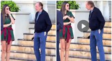 Cine este tânăra care a urcat într-un Porsche la invitația unui milionar. Scena de la Monaco a devenit virală