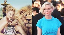 Kirsten Dunst a pozat goala langa un leu adevarat! FOTO