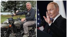 Motivul pentru care Putin i-a dăruit unui american din Alaska o motocicletă