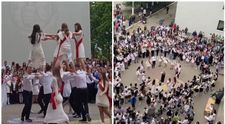 Dansul unor absolvenți de liceu a devenit viral, stârnind opinii împărțite: „Am intrat să citesc comentariile”