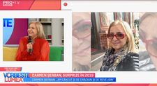 VIDEO Carmen Șerban, surprize în 2019