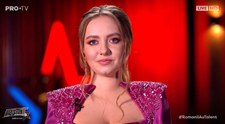 Marea finală Românii au talent, 23 mai 2025. Alexia Tudose, moment absolut emoționant pe scenă. Andra, în lacrimi: ”Pentru mine, ești ca o rază de soare!”