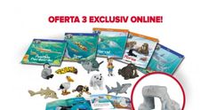 (P) Colecția de reviste cu figurine „Viețuitoarele mărilor și oceanelor”