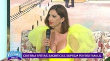 Cristina Spătar face dezvăluiri. Ce sacrificii a făcut pentru familie