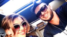 Alina Eremia si Dorian Popa, in ipostaze incendiare. Cum au fost surprinsi cei doi intr-o imagine din culisele unei sedinte foto