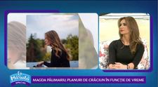 VIDEO Magda Pălimariu, despre planurile pe care le are de Crăciun
