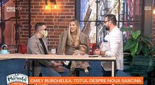 Emily Burghelea, în platou La Măruță alături de soț și de fetița ei, Amedeea