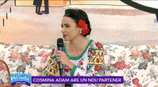 VIDEO Cosmina Adam are un nou partener