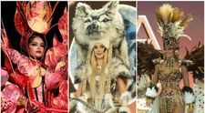 Imaginație dincolo de limite! Costumele de la Miss Universe par rupte din parada concurenților din Hunger Games, în Capitol