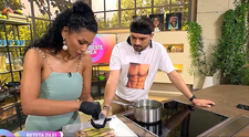 Majda pregătește risotto cremos cu sparanghel și ciuperci la cuptor