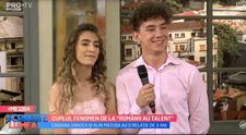 VIDEO Cuplul fenomen, Casiana și Alin vorbesc despre experiența trăită la Românii au talent