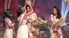 Mrs. World, Caroline Jurie, arestată după ce a smuls coroana de pe capul câștigătoarei