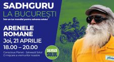 Sadhguru vine în România, într-un tur mondial pe motocicletă! Mesajul său e legat de salvarea solului