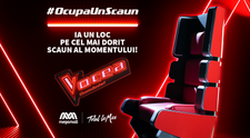 Scaunul de la Vocea României pleacă în turneu! Fii și tu eroul din povestea noastră și #OcupăUnScaun chiar în orașul tău!