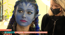 Theo Rose se pregătește intens pentru Halloween! În ce personaj de poveste s-a deghizat 